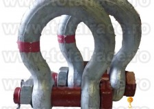 Chei tachelaj omega cu bolt,piulita si stift de blocare 120 tone G2140 Crosby