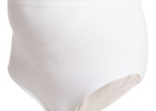 Chiloti alb cu talie inalta pentru gravide Noppies