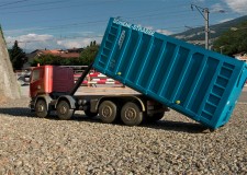 Transport container moloz,nisip,pamant
