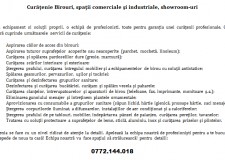 CurÄƒÅ£enie Birouri, spaÅ£ii comerciale