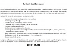 CurÄƒÈ›enie dupÄƒ Constructor