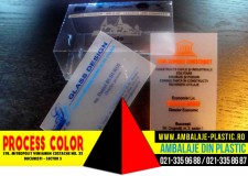 Cutii din plastic pentru carti de vizita Process Color