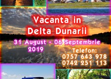Delta Dunarii 31 August â€“ 06 Septembrie â€“ comoara Romaniei