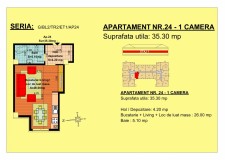 De vanzare garsoniera etaj 1