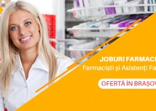 Job Farmacist si Asistent Farmacie in Brasov