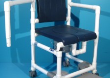 Scaun pentru WC si baie cu cadru din pvc