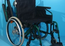 Carucior invalizi din aluminiu Sopur / latime sezut 45 cm