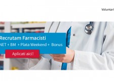 Recrutam Farmacisti in Voluntari, Otopeni si Ilfov