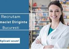 Recrutam Farmacist Diriginte in Bucuresti