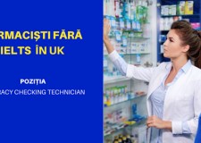 Recrutam farmacisti pentru Anglia