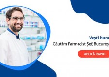 Job Farmacist Sef Bucuresti