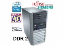 Calculator Second Hand Fujitsu DualCore 2.8 GHZ 2GB DDR2 RAM HDD 80 GB DVD