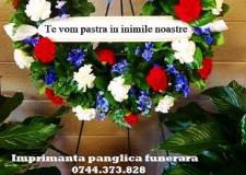 Imprimanta  panglica funerara