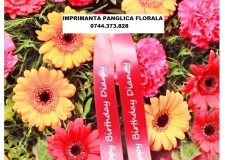 Imprimanta panglica decorativa flori