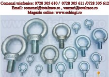 Ocheti de ridicare DIN 580 cu surub