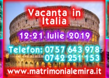Italia - 12-21 Iulie â€“ Vacanta de vis