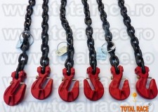 Sistem complet lant ancorare 8 mm 4 tone lungimi la cerere