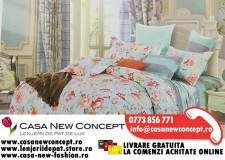 Lenjerii De Pat Model A 5 Din Bumbac - Casa New Concept