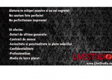 Alatura-te echipei LiveStudio!