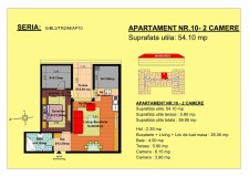 Vand apartament 2 camere, mansarda, zona Tractorul-Brasov