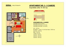 Vand apartament 2 camere, mansarda, zona Tractorul-Brasov