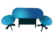 Set masuta cu 2 tabureti