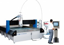 Masina de debitat cu jet de apa