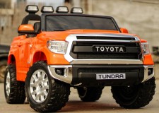 Masina Toyota Tundra 2x45W 12V 7Ah PREMIUM, Scaun tapitat, ROTI MOI #Orange