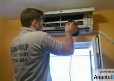 Echipa noastra realizeaza montaje de aer conditionat