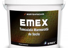 Tencuiala de Soclu Decorativa Marmorata EMEX