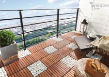 Deck, pardoseala, pavak pentru terasa si gradina