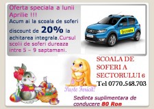 Oferta scoala de soferi sector 6