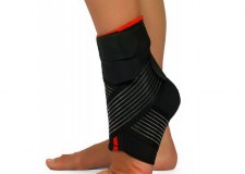 Orteza glezna-picior mobila, cu fermoar