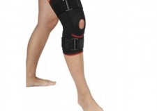 Orteze de genunchi mobile cu insertii laterale