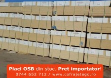 Placi OSB din stoc sau la comanda. Pret importator direct
