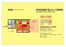 Vand garsoniera la mansarda