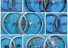 Roti cu cauciuc plin/camera si cauciuc