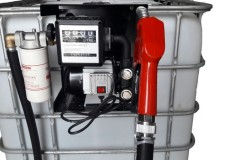 Bazin IBC  1000 l cu pompa motorina