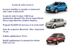Scoala de soferi sectorul 6