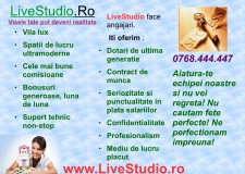 Alatura-te echipei LiveStudio!