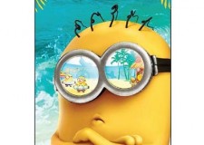 Prosop de plaja Minions Paradise 70Ã—140 cm