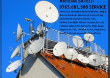 MONTARE REGLARE ANTENA SATELIT 0765681588