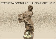 Statueta domnita cu ulcea din beton model S16.