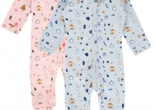 Hainute bebe reversibile din bumbac organic