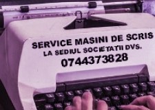Masina de scris- reparatie la sediul companiei dvs