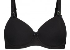 Sutien alaptare bumbac negru Noppies
