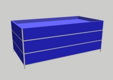 Taraba pentru fructe si legume destinata pietelor