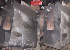 Bazin hidraulic cu racire dubla