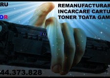 Reincarcare cartus toner negru si color rapid