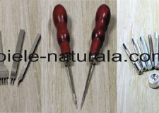 Unelte prelucrat piele